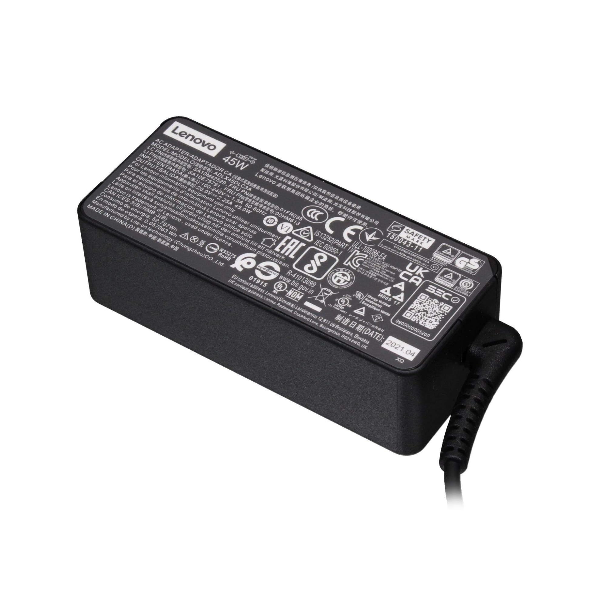 Lenovo Ersatzteil AC Adapter 45 W 3 Pin WW FRU00HM615