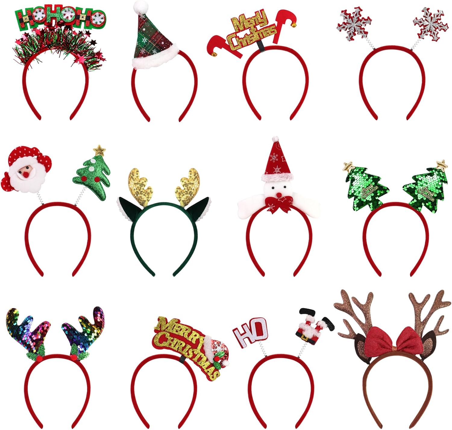 Christmas Headbands Variety Pack