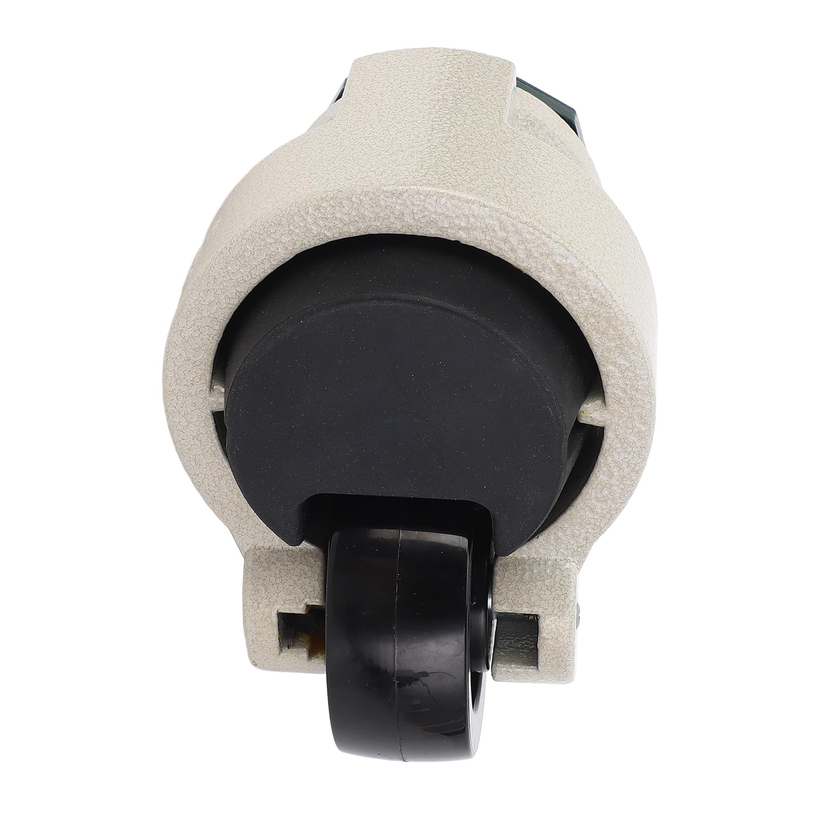 Fafeicy Nivellierende Lenkrolle, 75mm, M16 Gewinde, Höhenverstellbar, Gummibasis, für Werkbank und Schrank