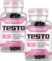 Kit 2x Vitaminas e Minerais Feminino 60 capsulas vitaminas e minerais com boro