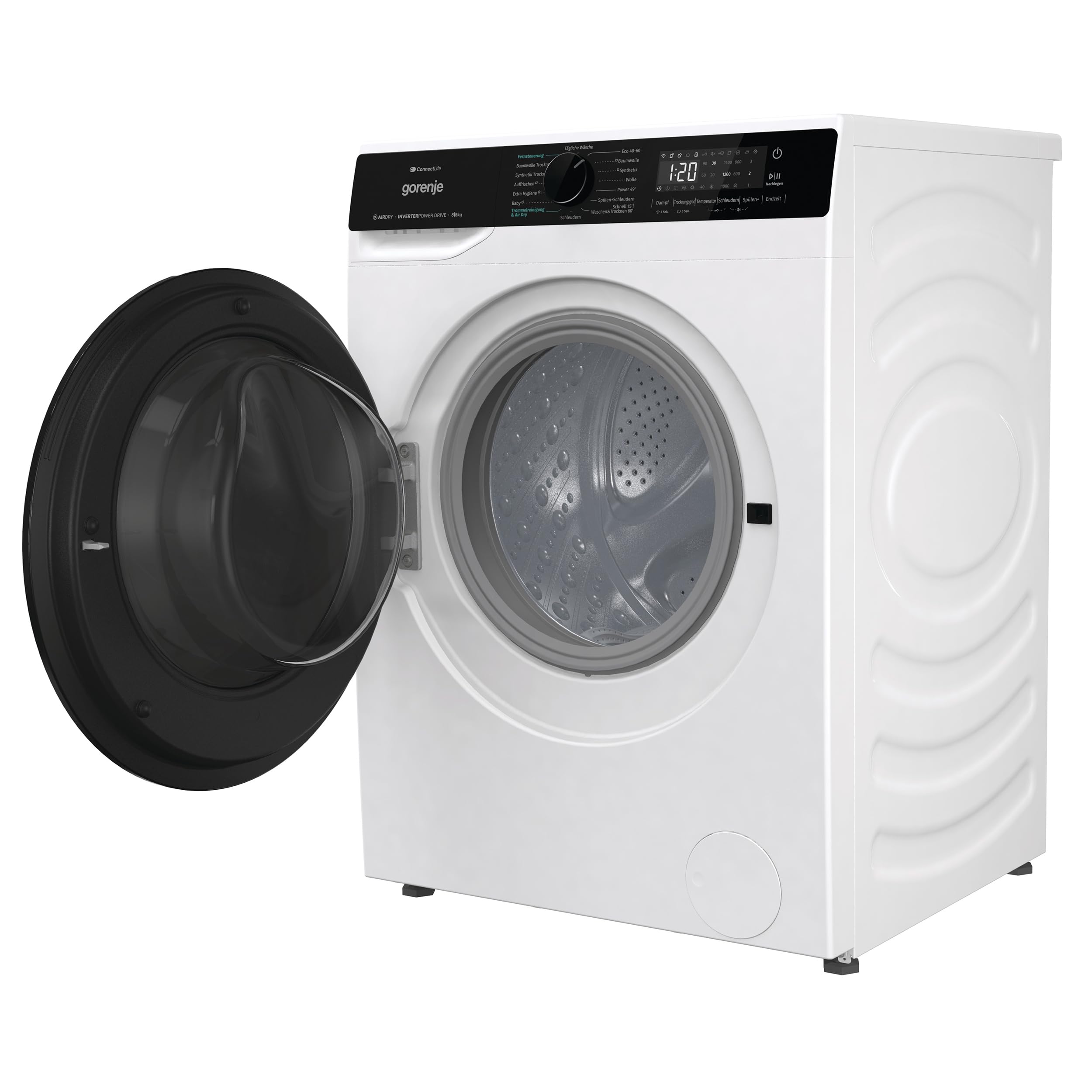 Gorenje WD2PA854ADW Waschtrockner 8kg Waschen 5kg Trocknen 1400 U/min AirDry SterilTub AllergySteam PowerJetwash