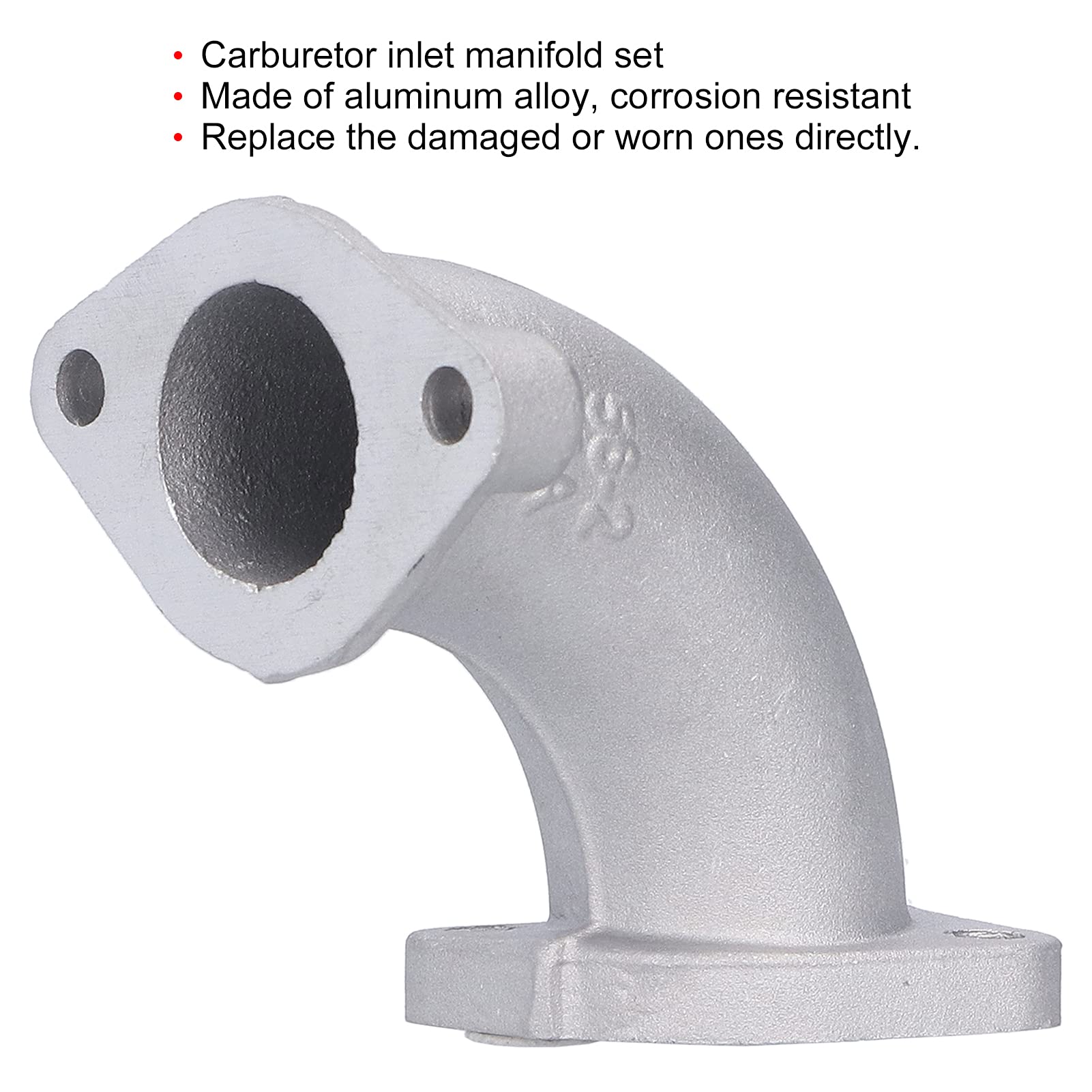 Set Di Tubi Collettori Di Aspirazione In Lega Di Alluminio Per Carburatore 26 Mm, Ricambio Per Kazuma Meerkat 50-160CC - 2