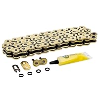 Vista 13 de NICHE Cadena de Anillo en X 520 Dorada 84 Eslabones con Eslabón Maestro de Conexión