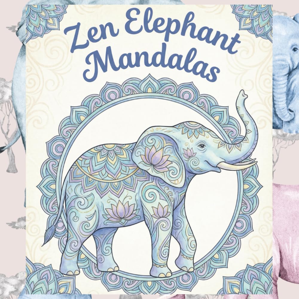 Zen Elephant Mandalas