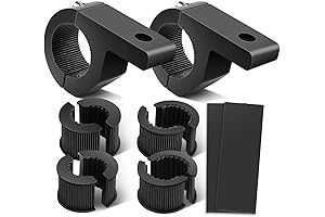 Vector Offroad 90027B 2PCS LED Light Bar Horizontal Bar Clamp Mounting Kit for Off-Road Vehicles