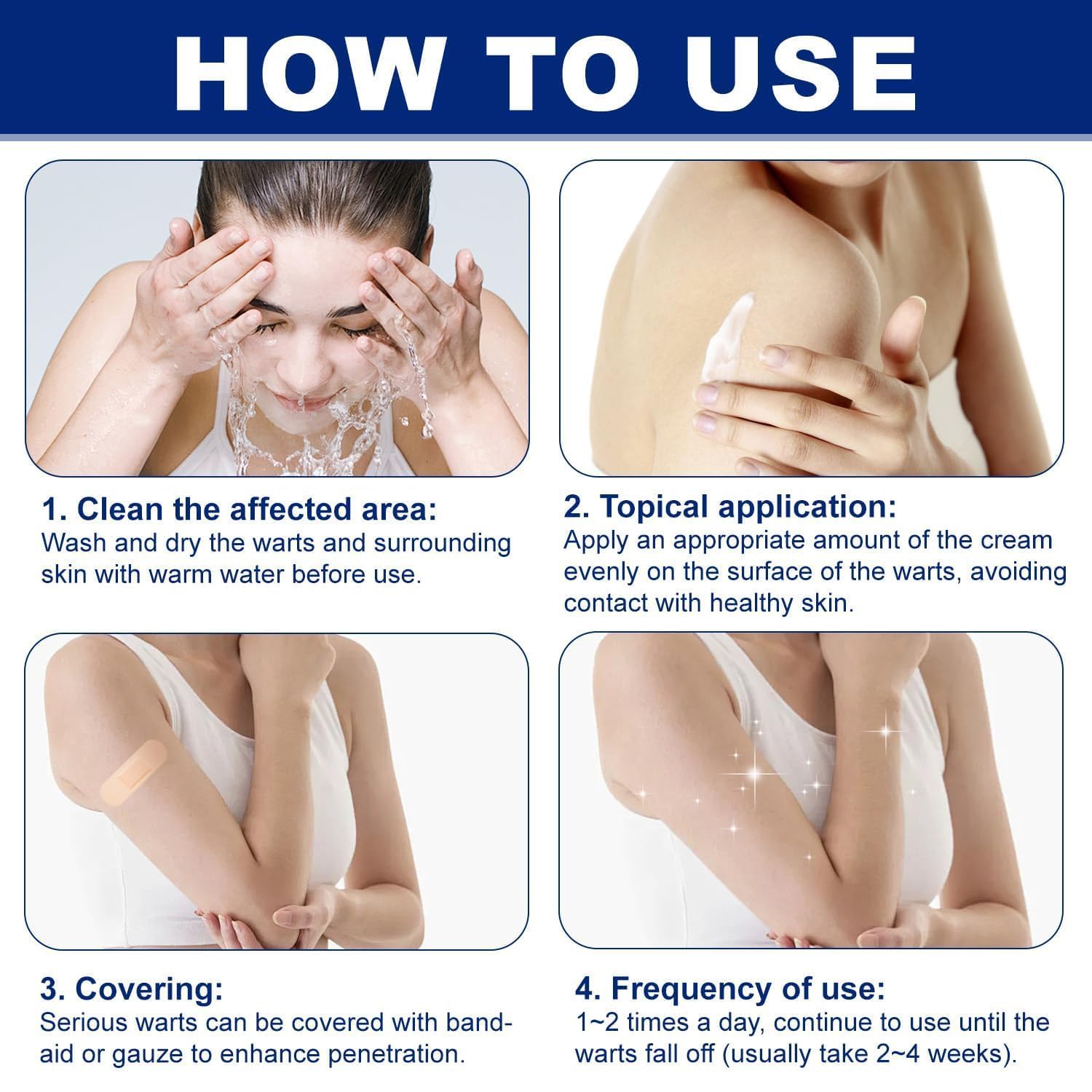 Crema para Verrugas 20g, Tratamiento Portátil con Textura Hidratante, Fácil Aplicación para Cuidado de la Piel Diario, Uso en Rostro, Cuerpo y Manos