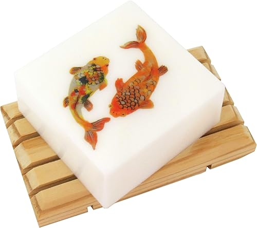 Miniatura 4 de Eclectic Lady Jabón de glicerina perfumado de sandía con diseño de pescado Koi