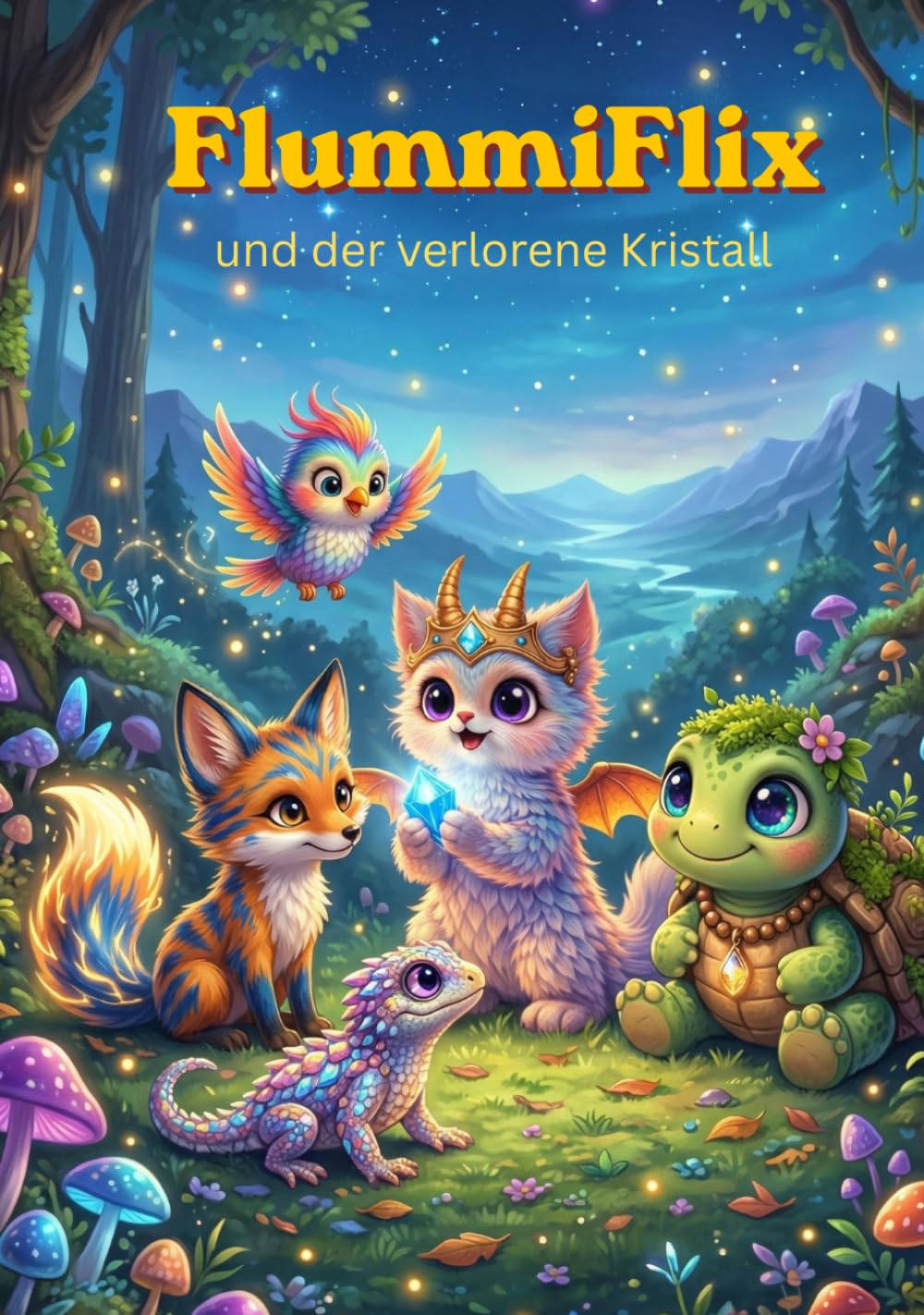 Flummiflix und der verlorene Kristall: Eine magische Reise beginnt (Die Magie von Lumiflora)