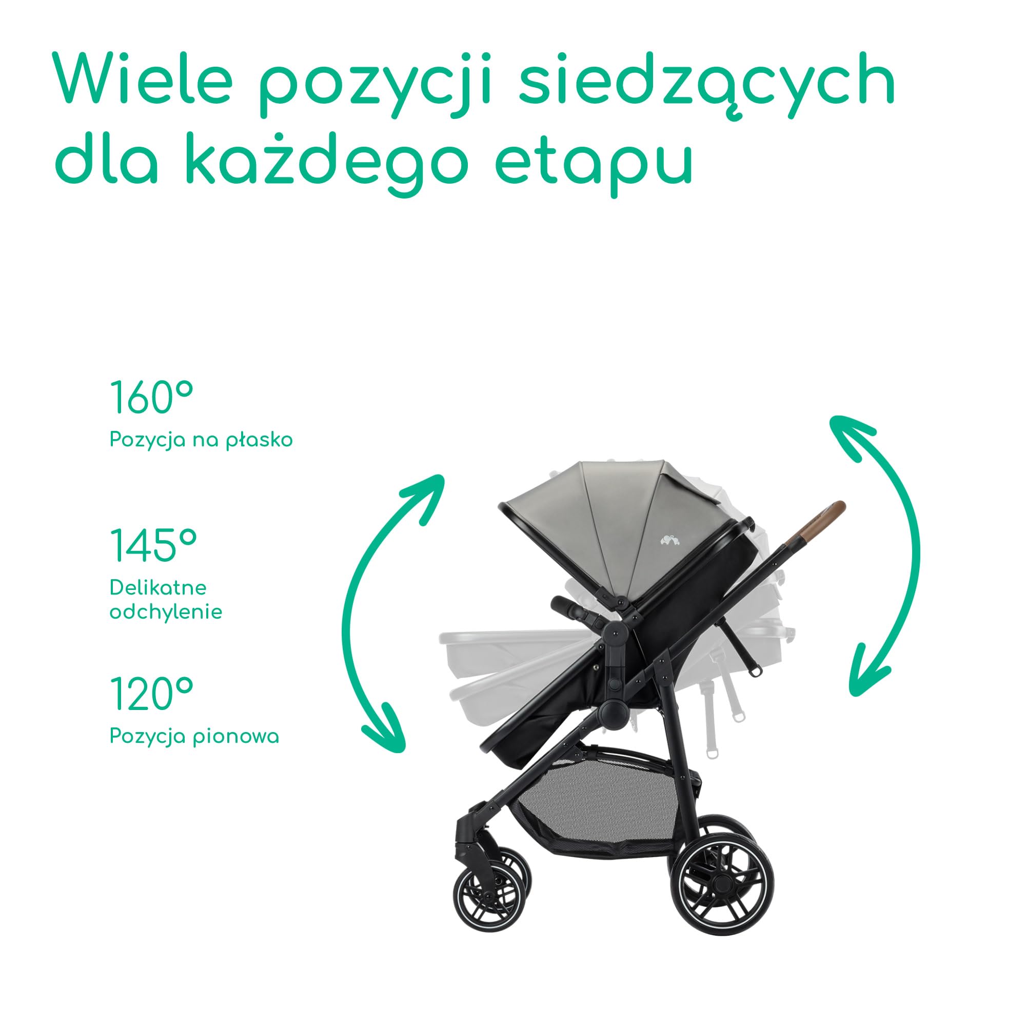 Bebeconfort Haze Trio Lux, Wózek 3w1 (i-Size), 0-4 Lata (Maks. 22 Kg), Siedzisko 2w1, Oparcie Odchylane na Płasko, Kompaktowe Składanie, Lekki System Podróżny 3w1, Tinted Grey