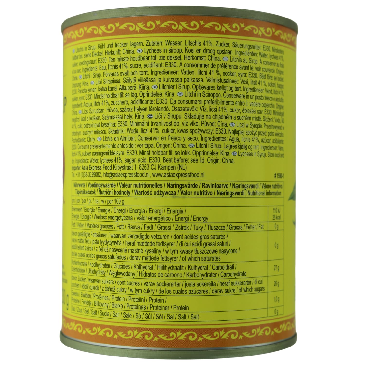 Royal Orient - Lychees in Sirup - Multipack (24 X 567 GR)