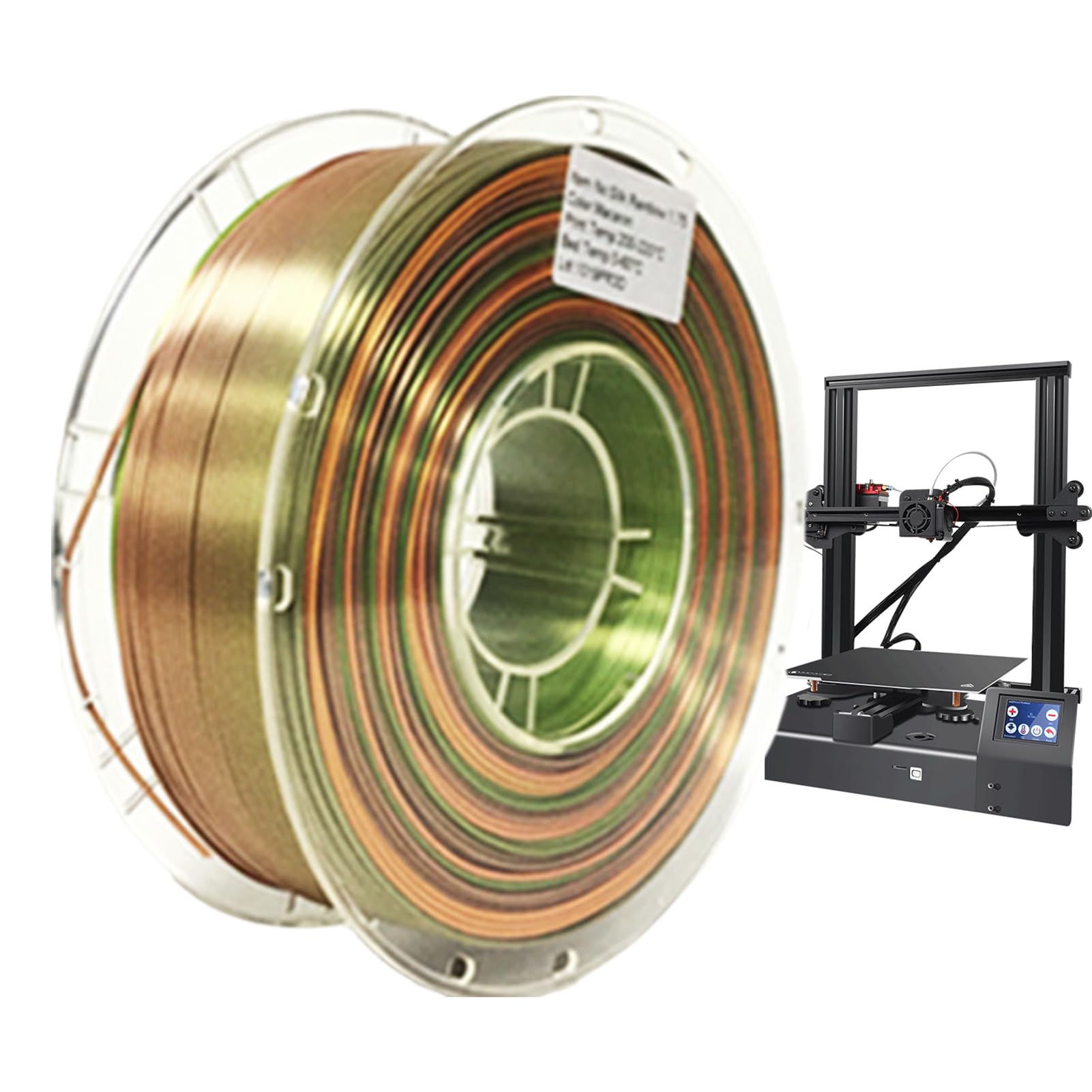 Filamento de seda PLA de impresión 3D | Filamento de bobina de impresión
