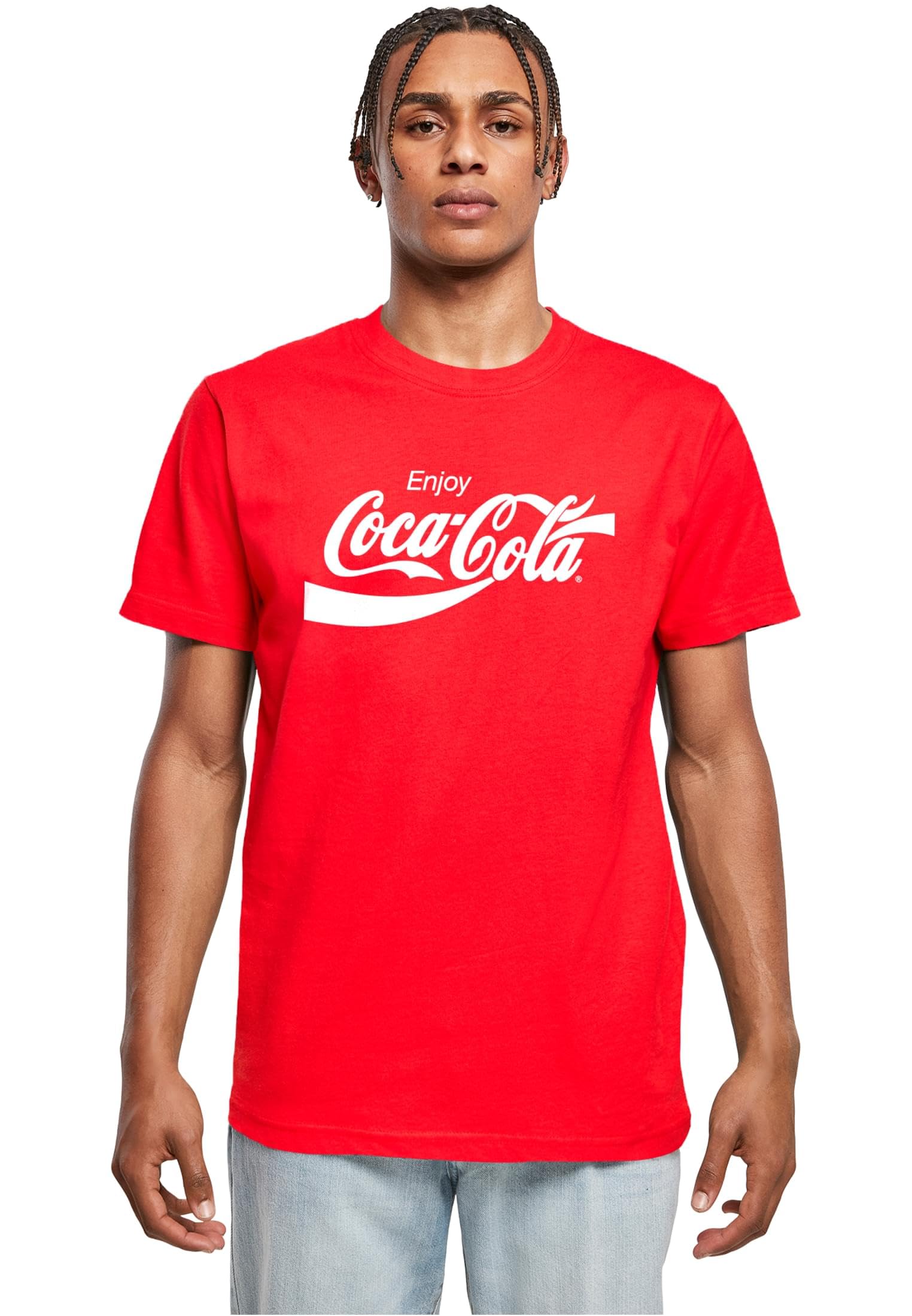 Merchcode Men's T-Shirt, Cityred, L
