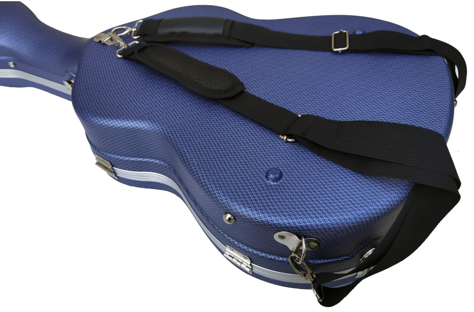 Cibeles - Custodia in ABS per chitarra classica, Blu chiaro, Custodia per chitarra