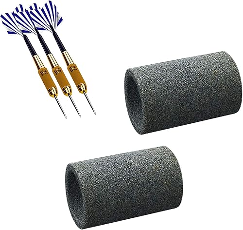 Miniatura 4 de Afiladores de dardos con punta de acero, afiladores de piedra para afilar, 6 unidades