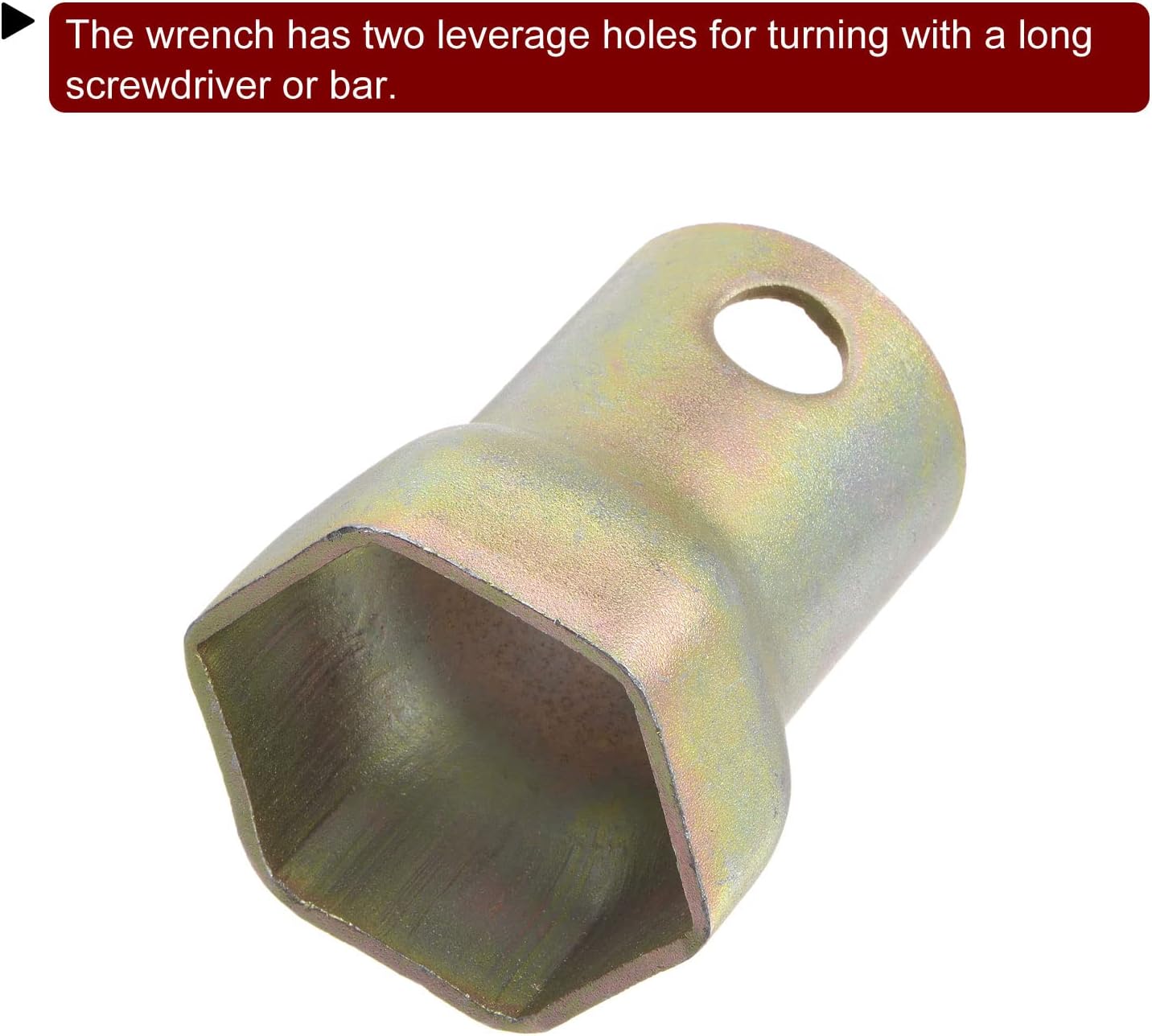 HARFINGTON Spindle Nut Socket 65mm 6 Point Wheel Bearing Locknut Socket
