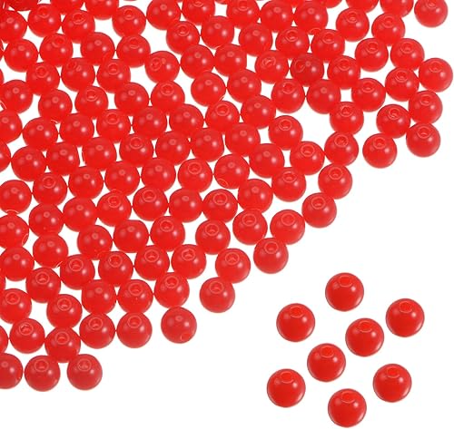 Miniatura 9 de 4200 cuentas redondas acrílicas de 0.236 pulgadas (0.236 in), cuentas sueltas de burbujas para manualidades, colores dulces surtidos para hacer