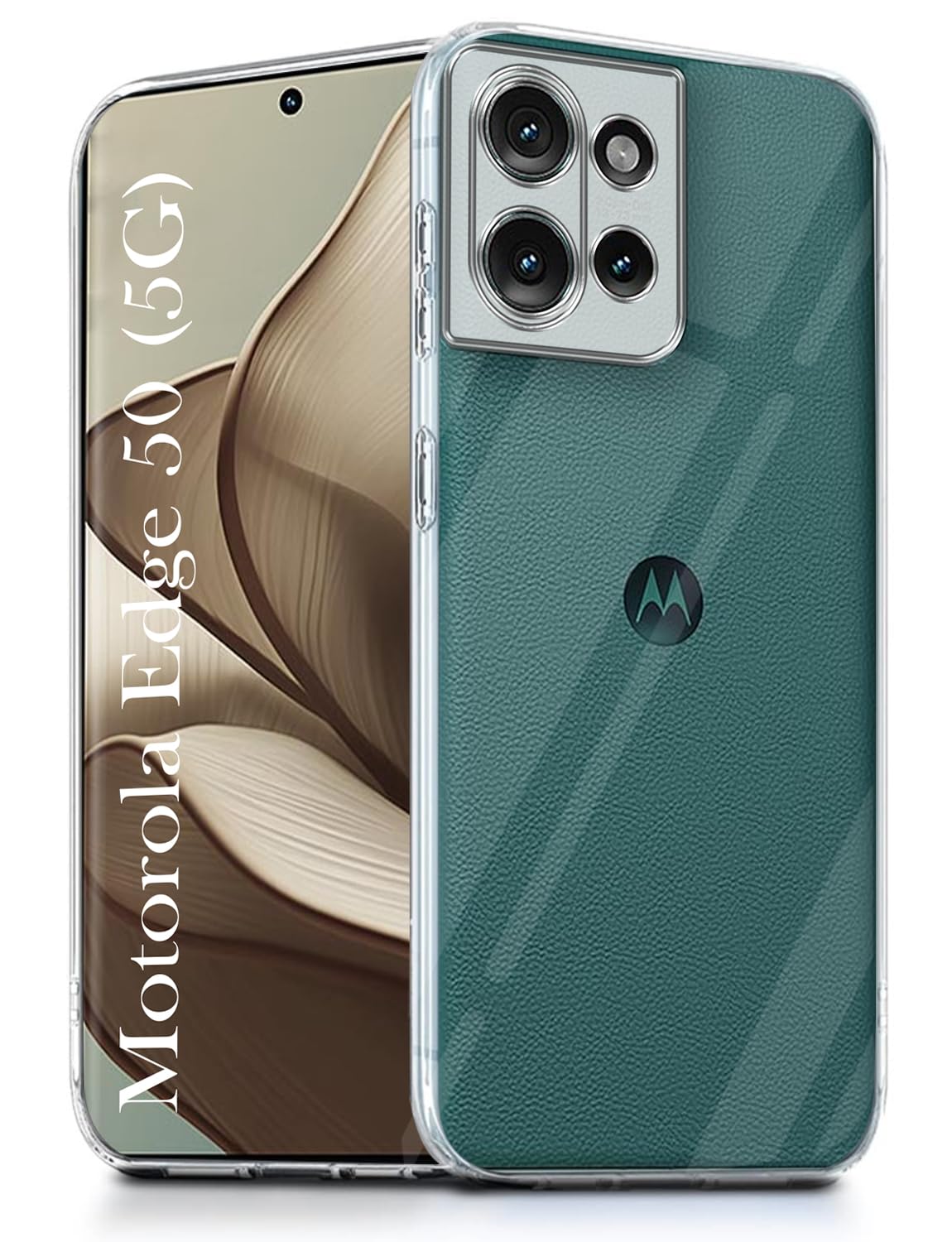 Jkobi Back Cover for Motorola Moto Edge 50 5G (Silicone Clear Shockproof Case with Camera Protection | Soft and Flexible | Transparent) (B0DFLT96XT) Amazon Price History, Amazon Price Tracker