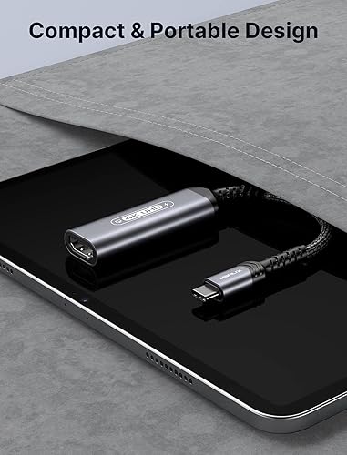 Miniatura 7 de JSAUX USB C to HDMI and Charger Adapter 4K@60Hz 2-IN-1 Type C to HDMI Adapter with PD Fast 100W Compatible with Thunderbolt 3/4, iPhone 16 Pro Max