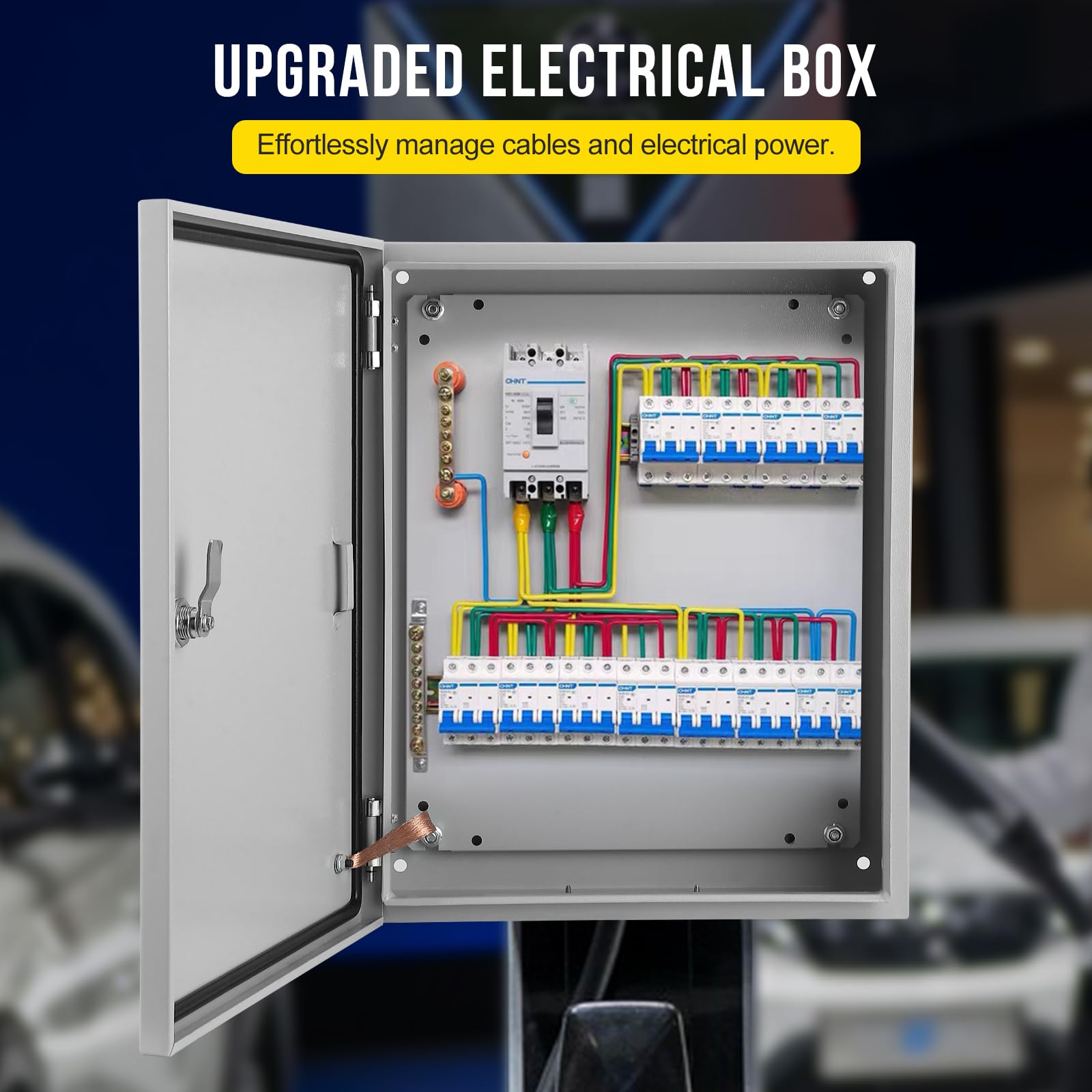 Garvee Boîte de jonction électrique en acier NEMA 4X IP66