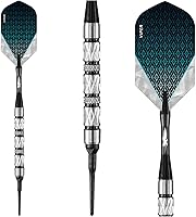 Vista 6 de Viper Juego de dardos de punta suave de tungsteno al 90% Diamond con estuche