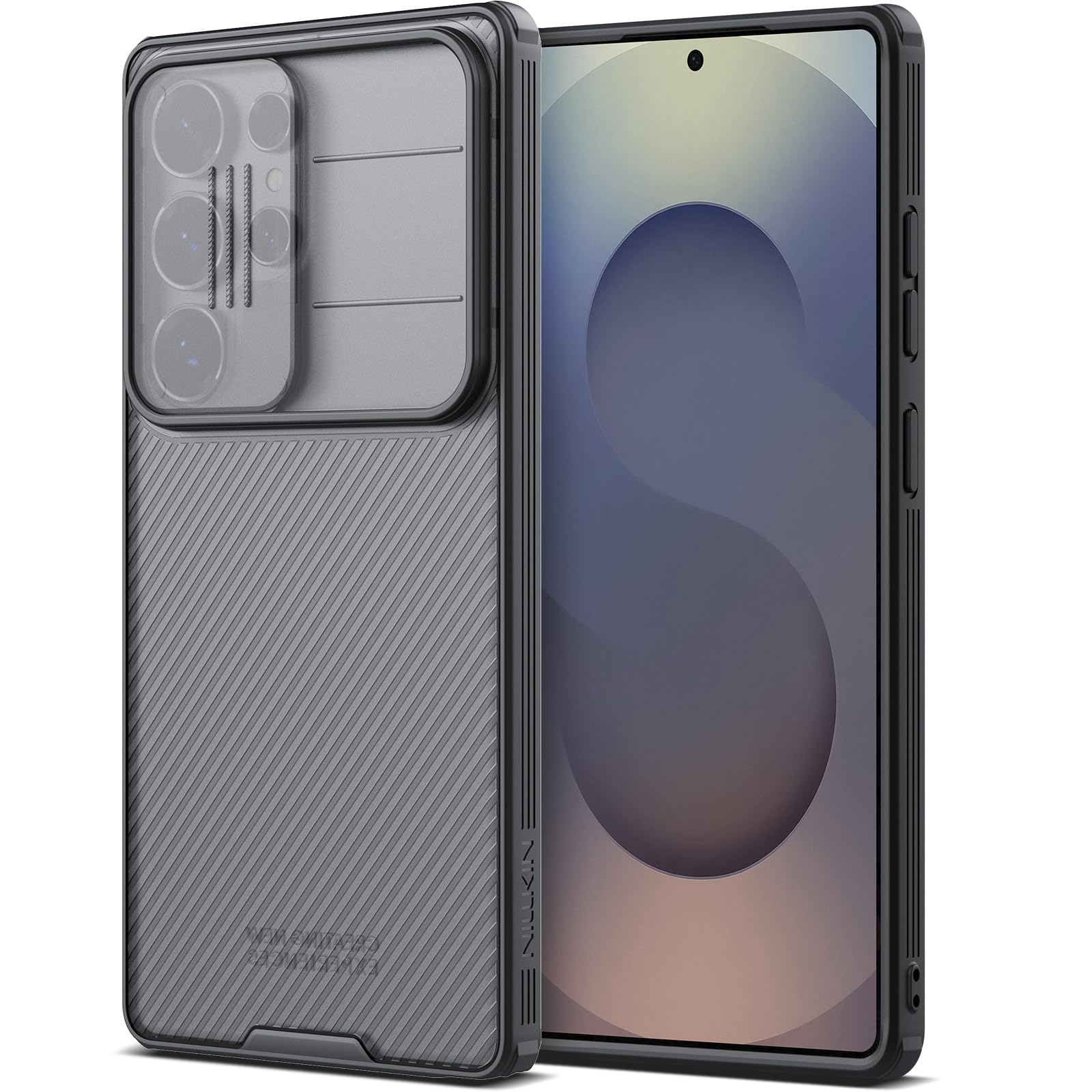 Photo 1 of Nillkin Galaxy S26 Ultra Case with Camera Cover - Clear Black
