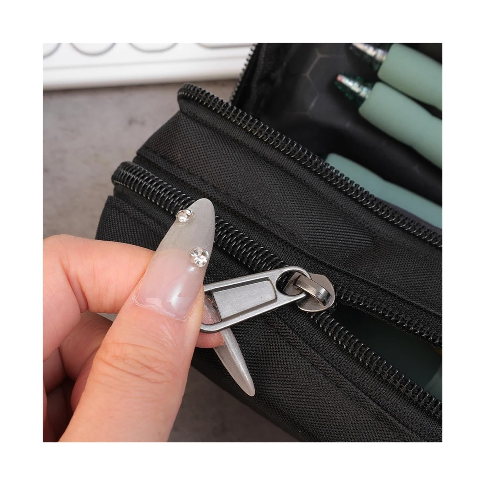 Astuccio nero for ufficio scolastico | Organizzatore di cancelleria/penne di grande capacità, semplice e durevole