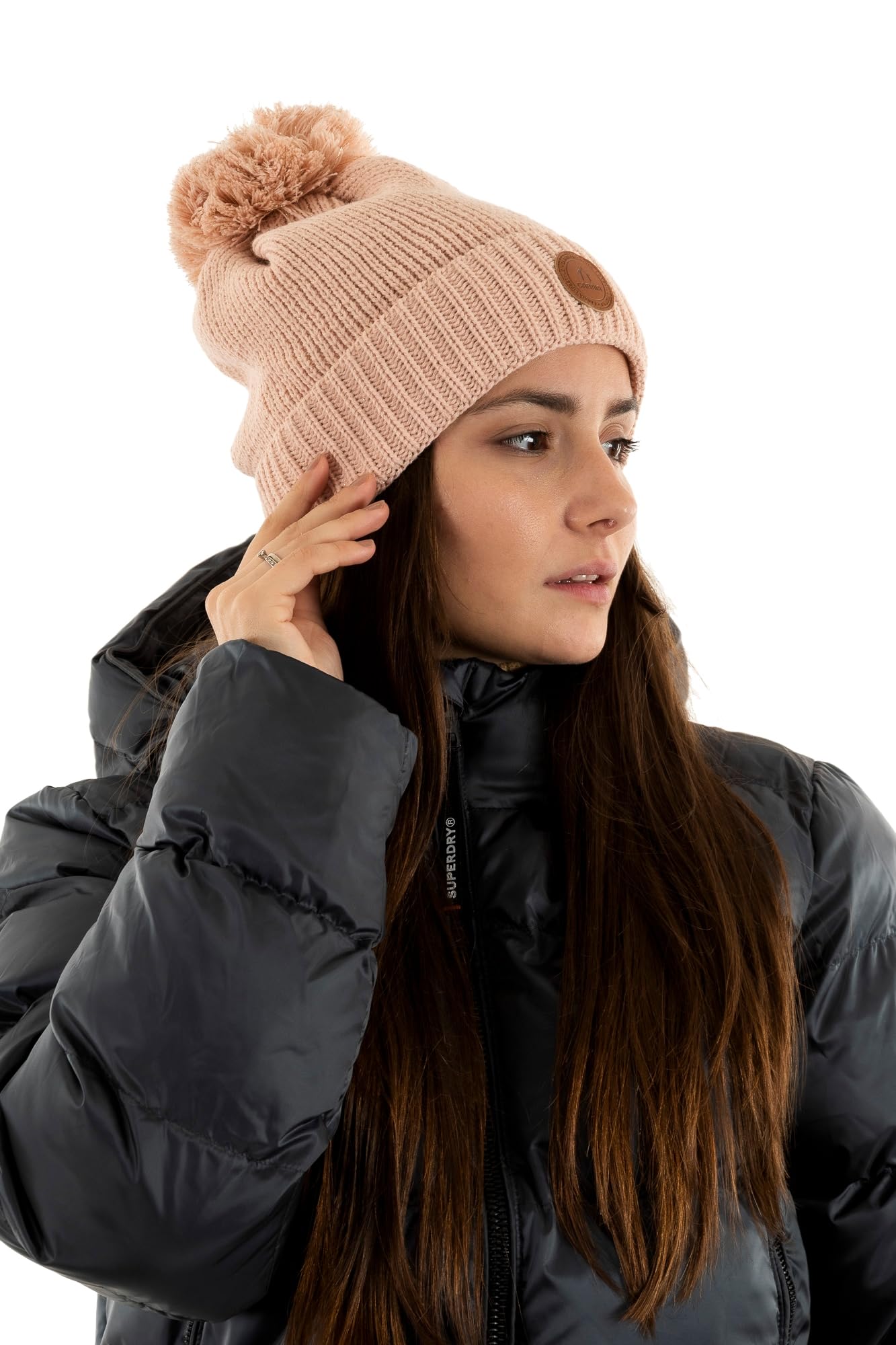 Bonnets cabaia irish coffee pink