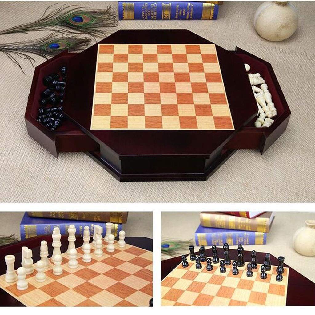 Juego de Ajedrez obsequio 32 Unids/Set Mesa de Madera Ajedrez Juegos de ajedrez Chinos Chessman Navidad Cumpleaños Premium Regalos Entretenimiento Juego de Mesa