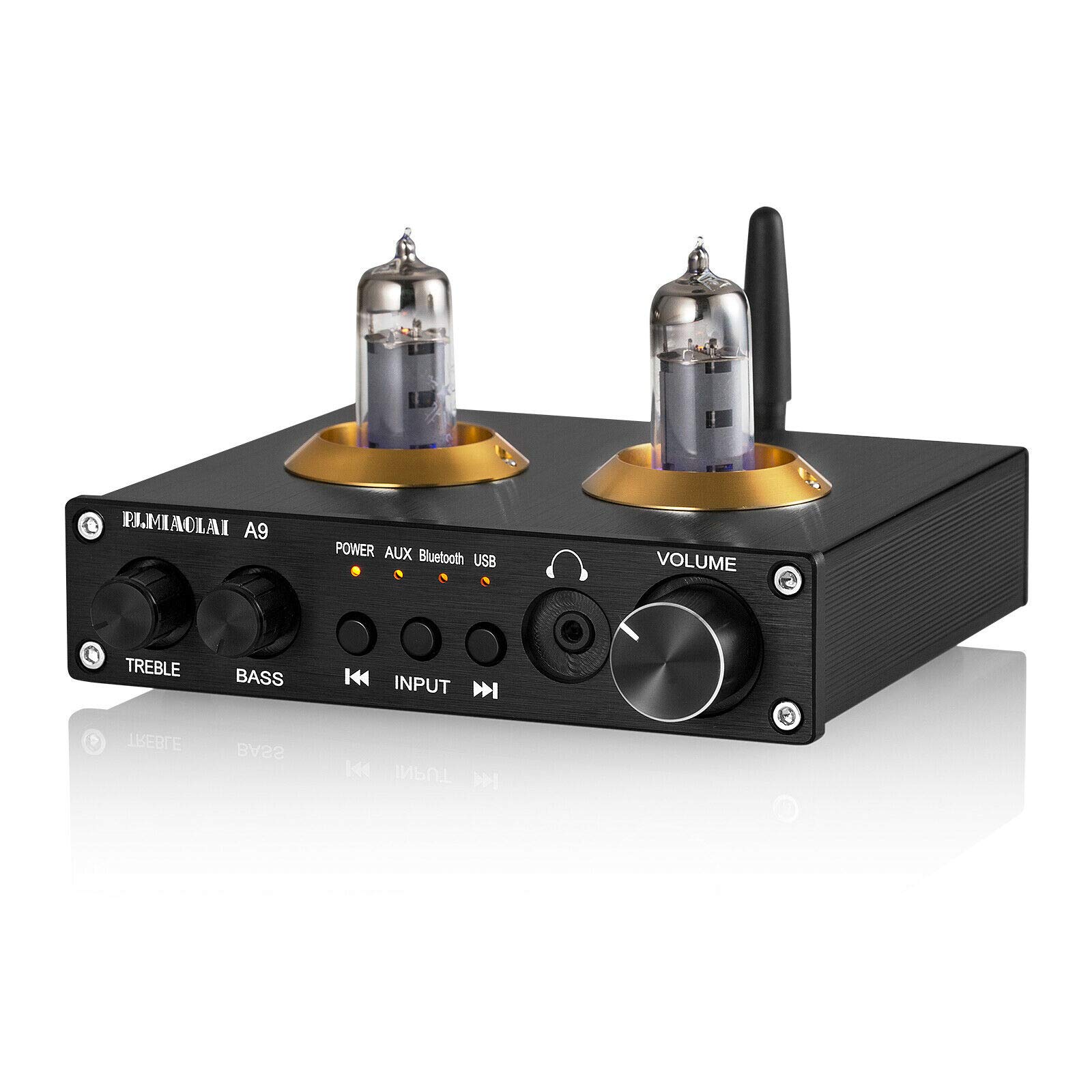 Leapiture Preamplificador De Auriculares Estéreo De 20dB – Entrada RCA Y 3.5mm, Chip NE5532