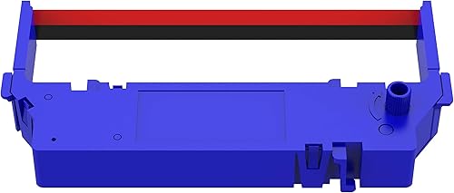 Miniatura 3 de Bigger Repuesto de cinta compatible para impresora SP700 BR para cinta de tinta Star SP-700BR, RC-700BR, SP-712, SP-742 (negro y rojo, paquete de