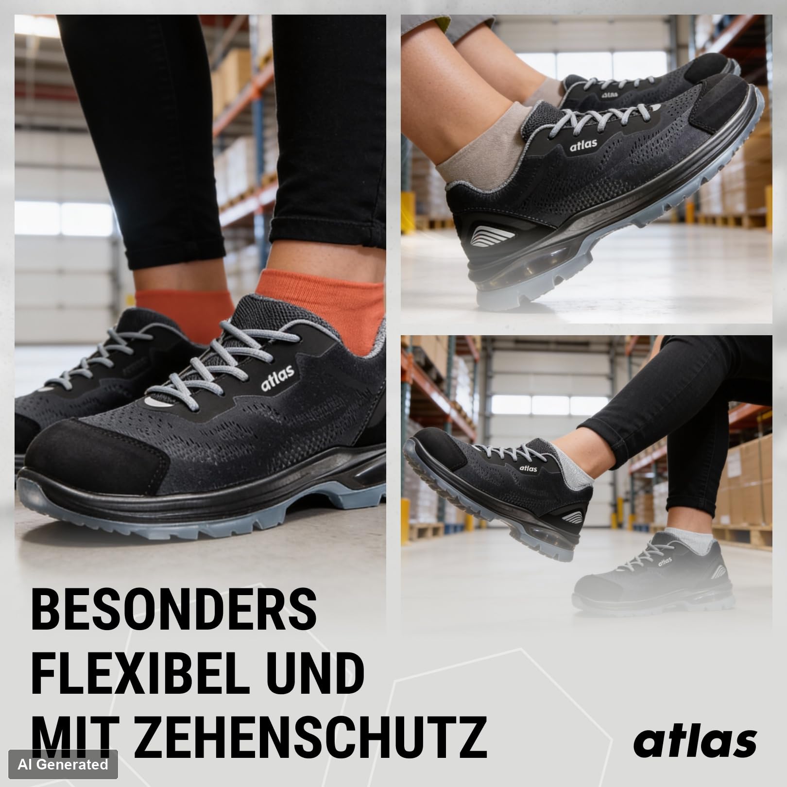 atlas 323001P43 DIY, czarny