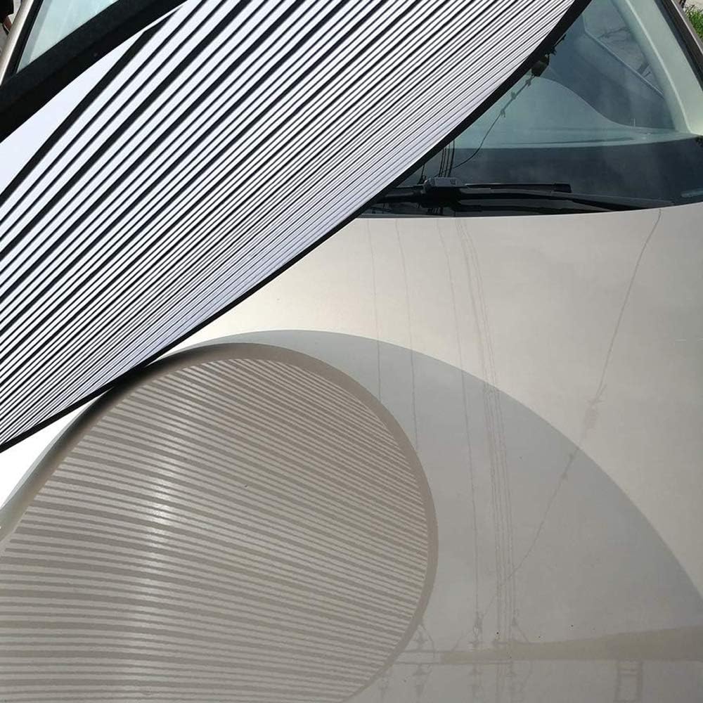 Wang Yihan 80CM Foldable Reflector Board PDR Flexible Lined Striped Dent Board Reflector Panel Dent Repair Tool
