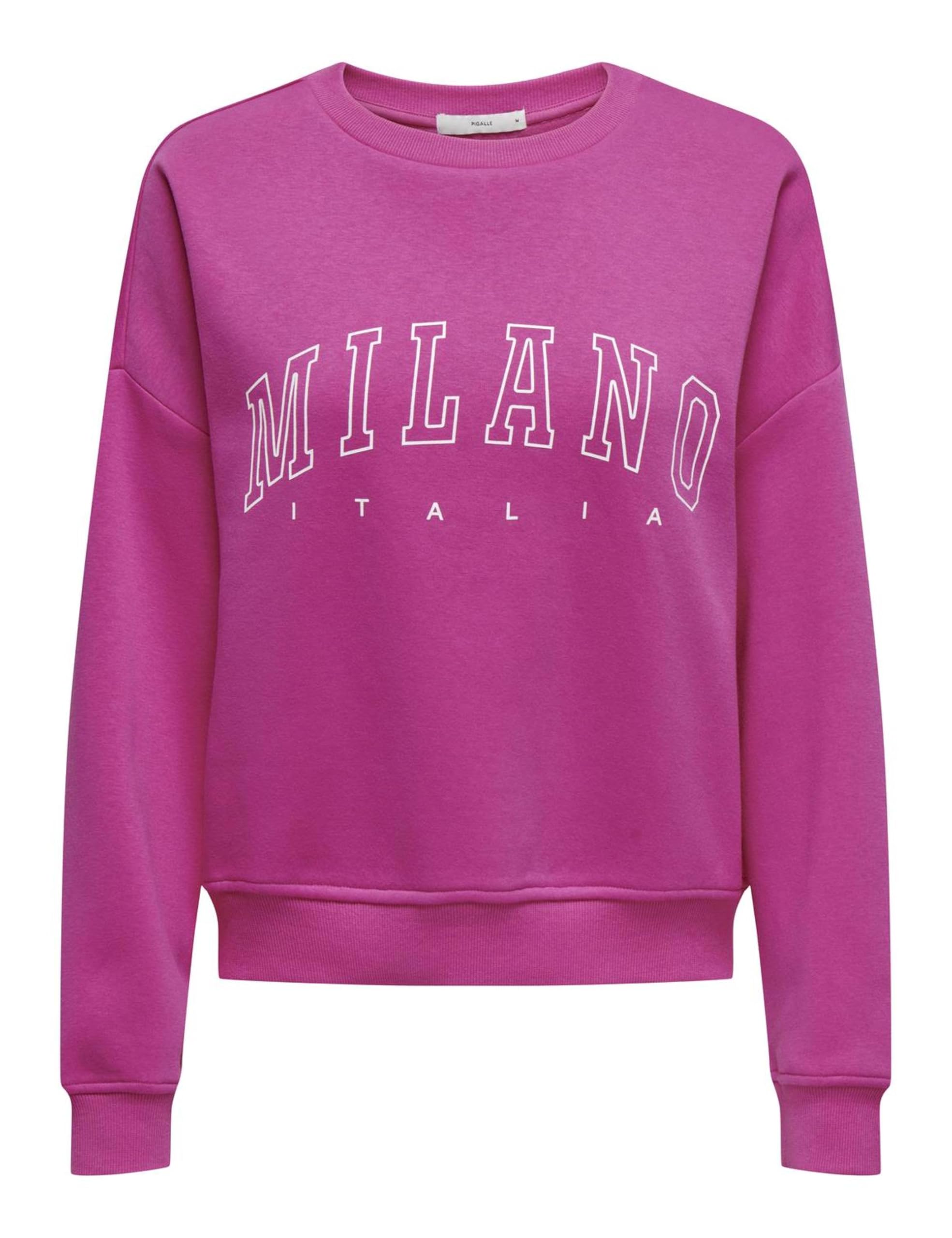 Onlsweat L/S Crew Oversize State SWT, Rose Violet, M