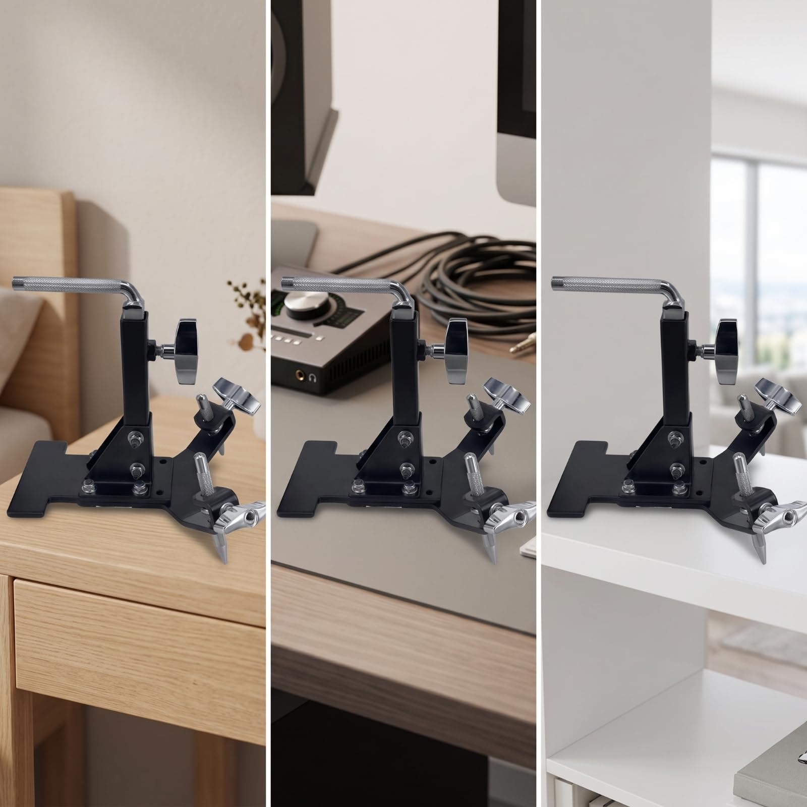 Gralara Supporto Resistente Stativo Professionale Hardware per Batteristi, Studenti di Musica, Studio