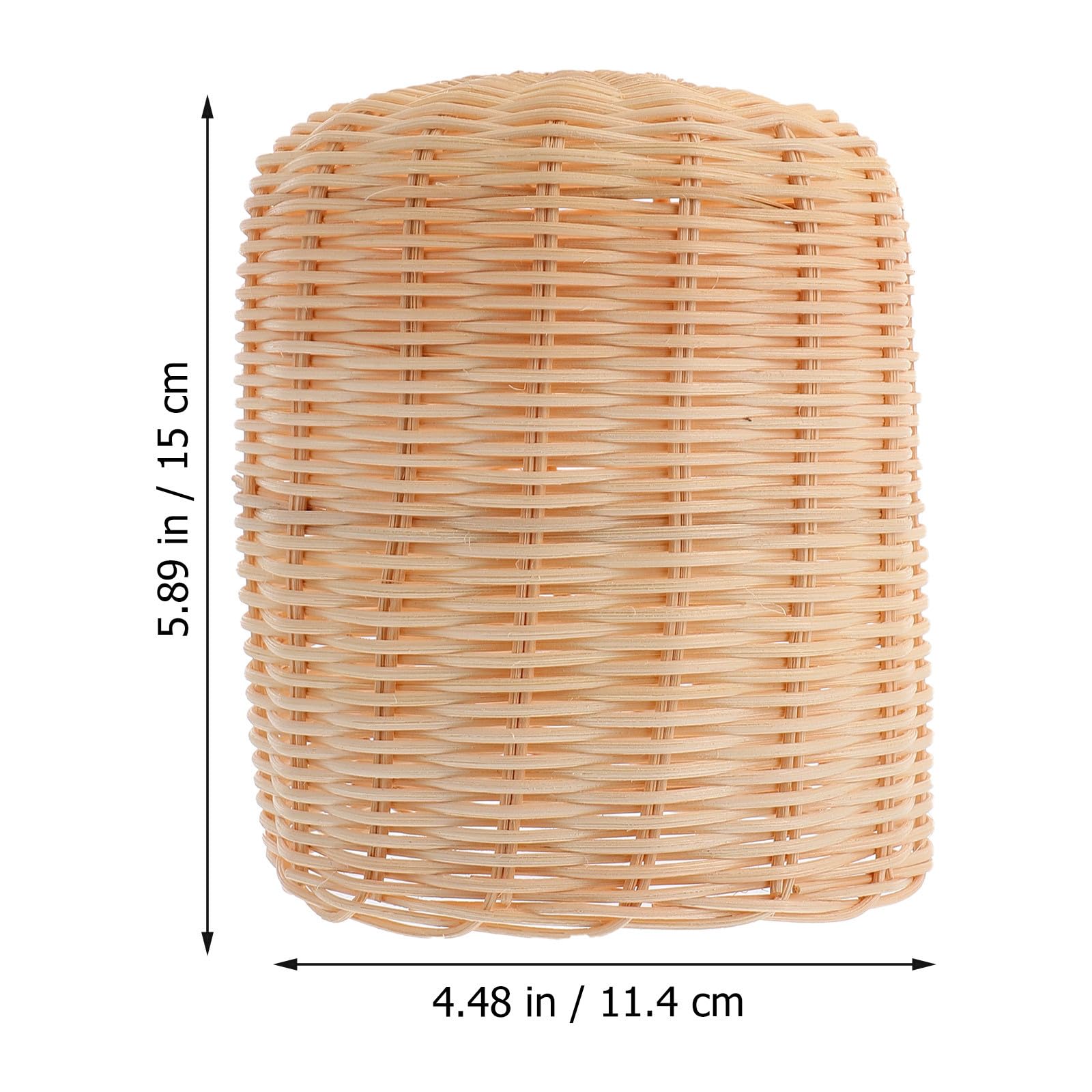 Beaupretty Rattan Gasflaschenhülle Flach mit Aufbewahrungstasche für Gasflaschen Abdeckung für Kochgasflasche Tankdeckel Anti Kollisionsschutz und Rostschutz für Sommerfest und Outdoor