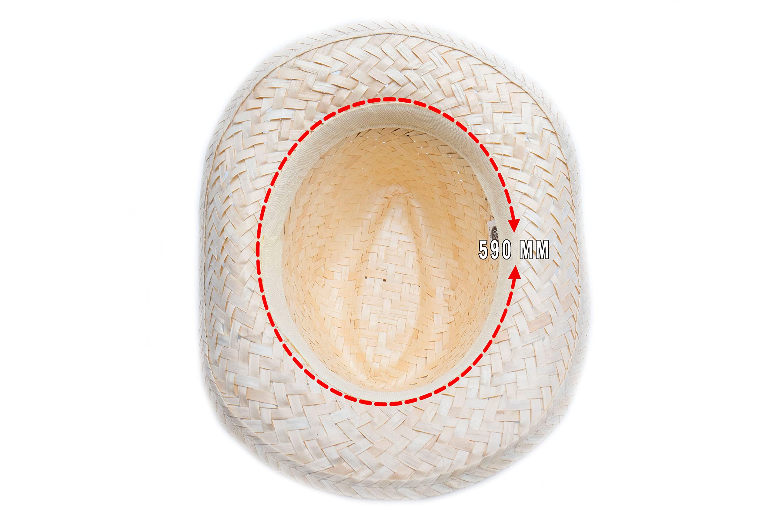 Bonnet personnalisé pour événements - Chapeau Natur en paille - Pack de chapeaux avec votre image ou phrase - Ruban de couleur à votre goût