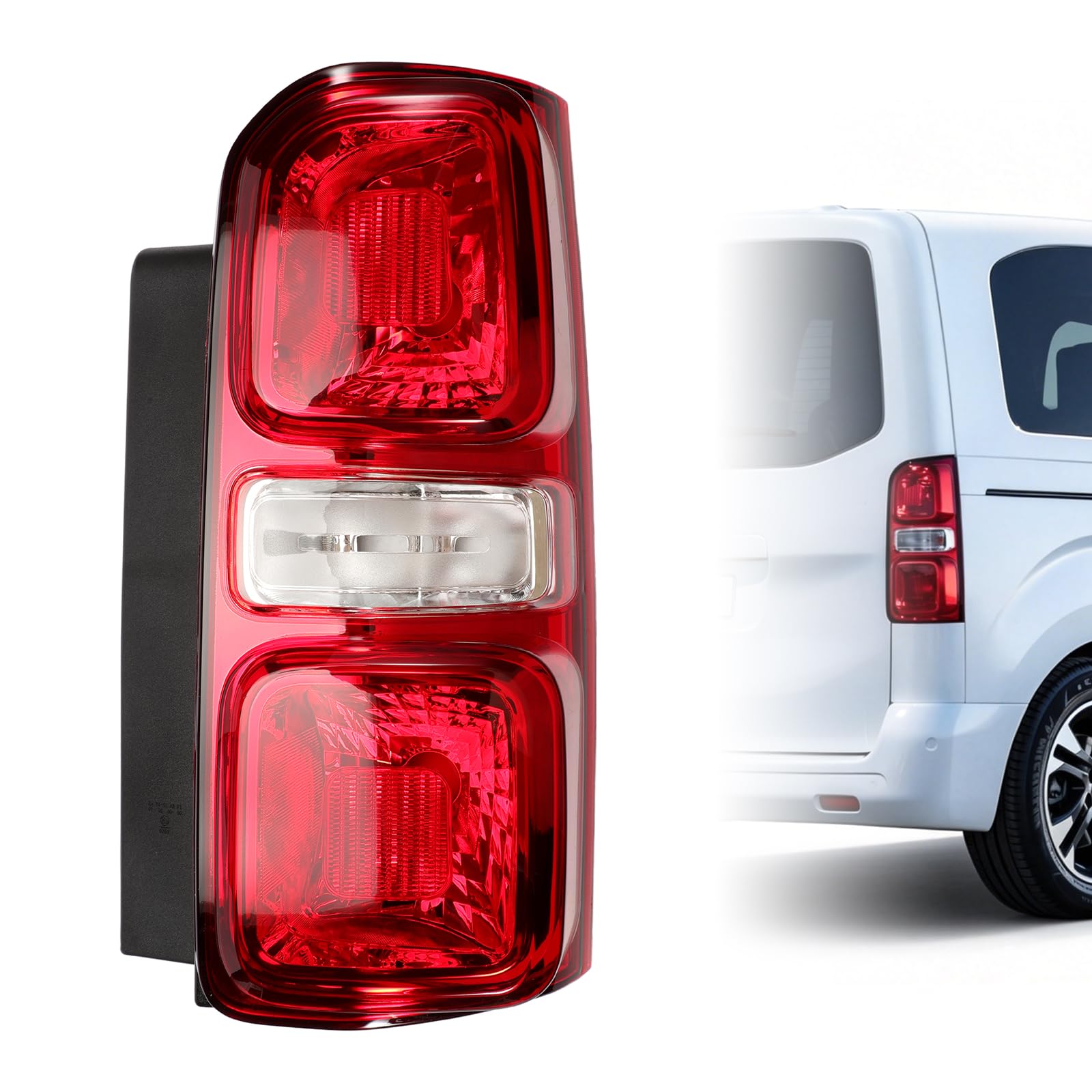 Fanale Posteriore Destro Per Citroen Jumpy Spacetourer 2016- | Faro Posteriore Peugeot Expert Traveller 2016- O.pel Zafra Vivaro C 2019- Toyota Proace 2016- Lato Passeggero 9808243080