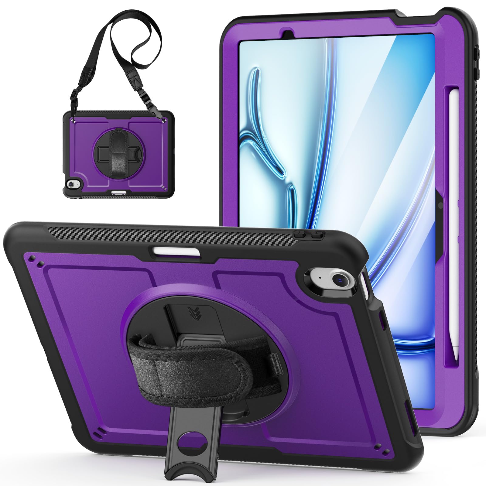 Coque iPad Air 11 M4 antichoc pour protéger la tablette des chutes - 8