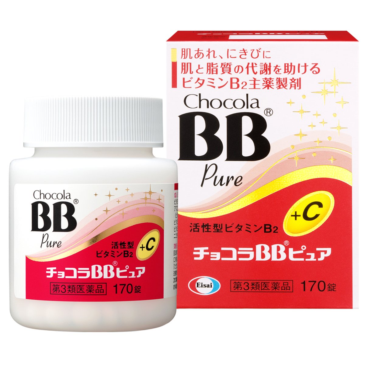 【第3類医薬品】チョコラBBピュア 170錠商品画像