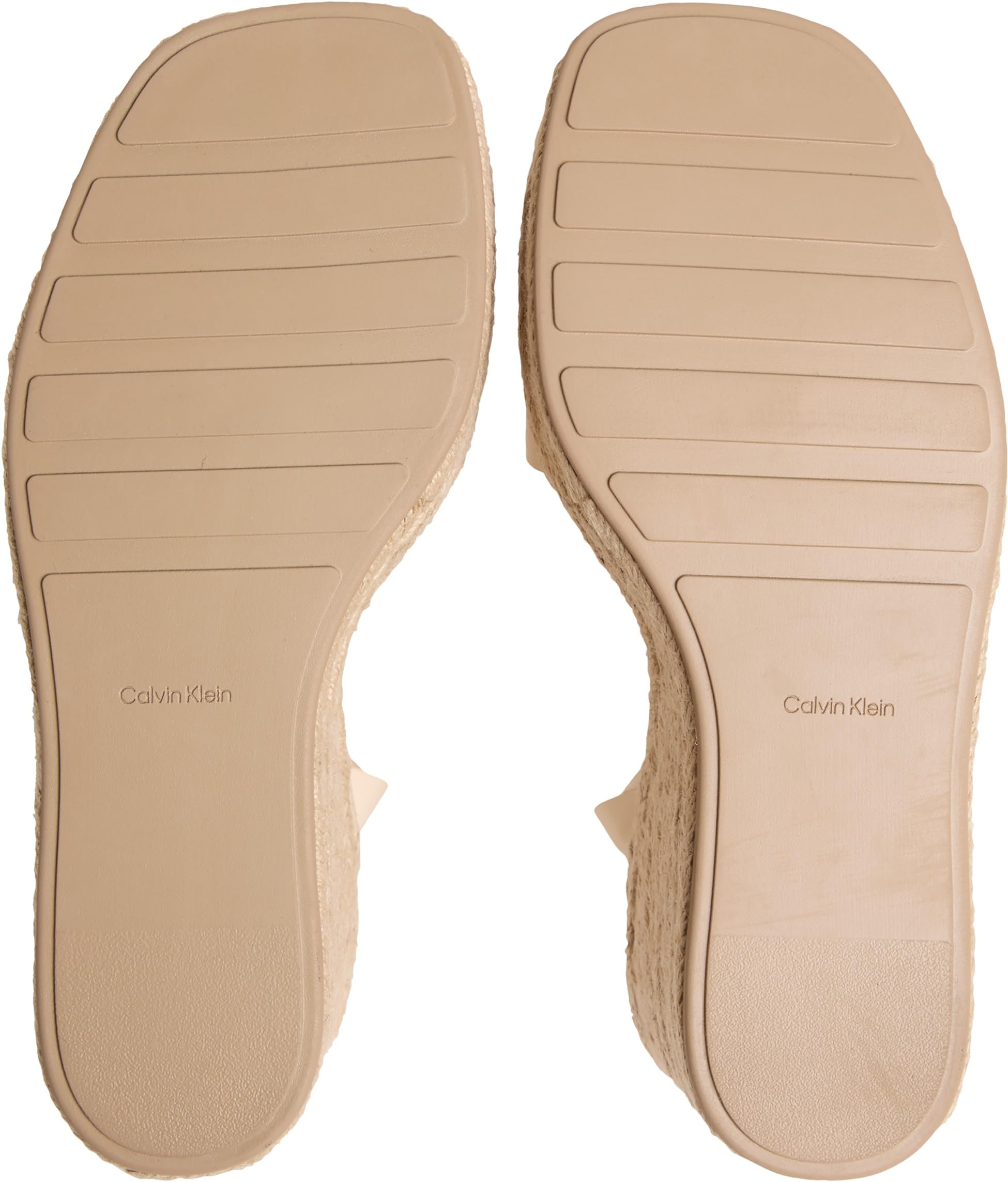 Calvin Klein Wedge Espad 70 Embl LTH Hw0hw02897 Alpargatas de cuñaMujer