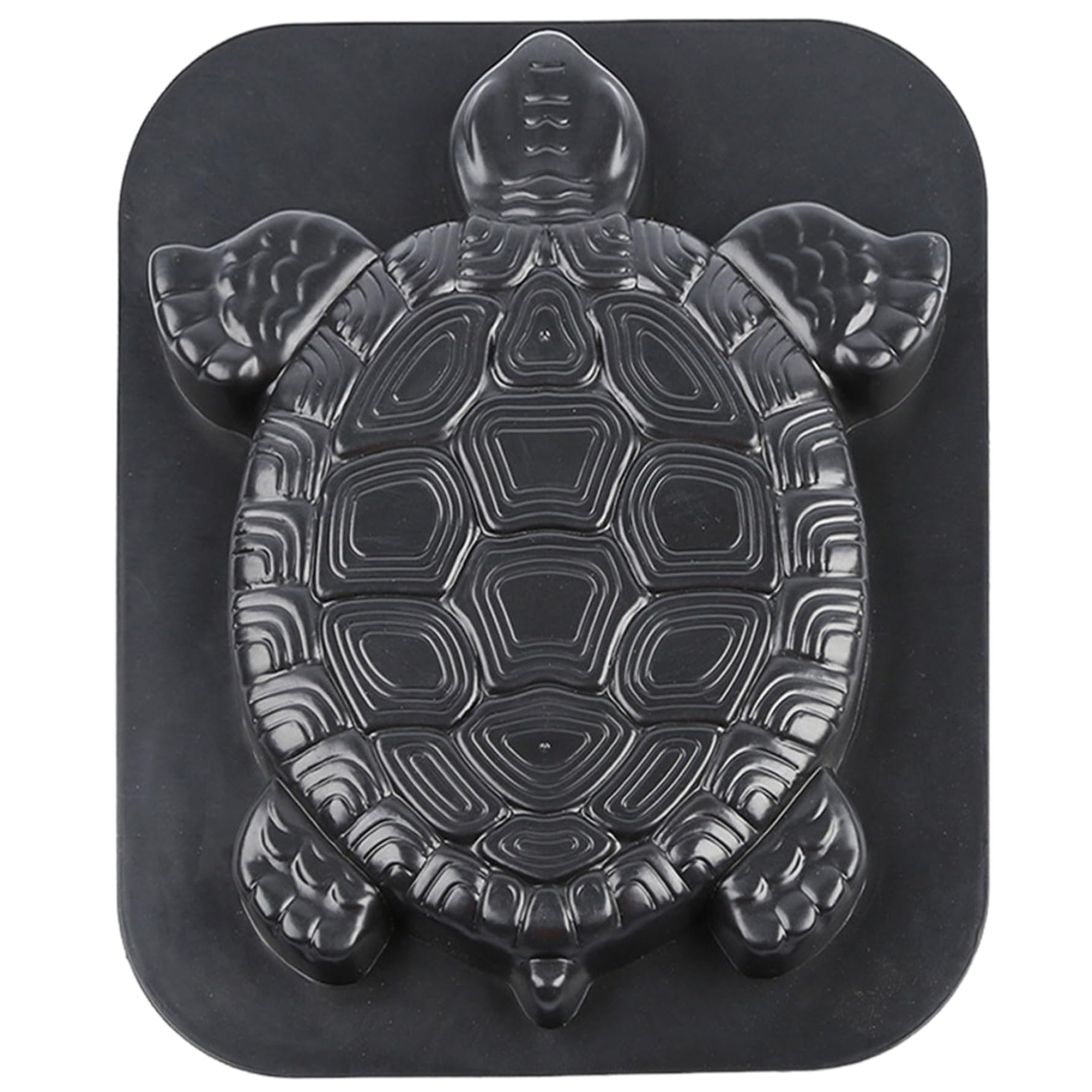 Moules à Pas Japonais pour béton et Ciment 17x15'' Moule à béton en Forme de Statue de Tortue Moule à Pas Japonais Facile à Utiliser Moules et Formes en béton pour allées et chemins de Jardin