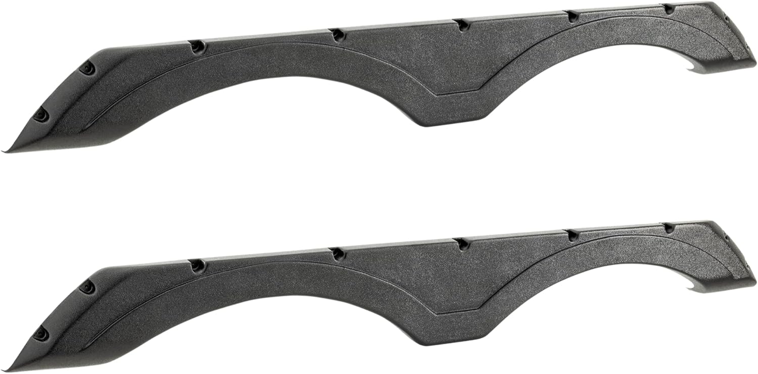 RecPro RV Black Tandem Fender Skirt | 67 1/2" W X 8" H | Forest River Salem Wildwood | Made in USA