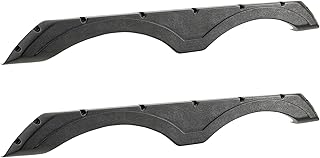RecPro RV Black Tandem Fender Skirt | 67 1/2" W X 8" H | Forest River Salem Wildwood | Made in USA