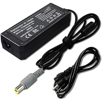 Amazon Com 65w Ac Adapter Supply Cord For Lenovo Thinkpad E545 T530 T61 X140e X230 Edge 15 E430 E5 E530 E535 Sl500 Sl510 T430u T5 X1e X130e X131e X0 X1 X2 X230t X300
