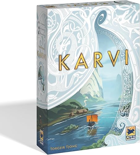 Karvi - Juego de mesa - Saga vikinga de incursión y comercio. Juego de aventura épica, juego de estrategia para niños y adultos, a partir de 12