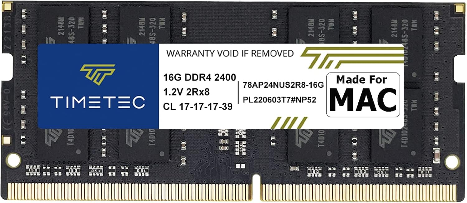 Amazon.co.jp: Timetec Apple ddr4 2400 MHz pc4 – 19200 SODIMMメモリ