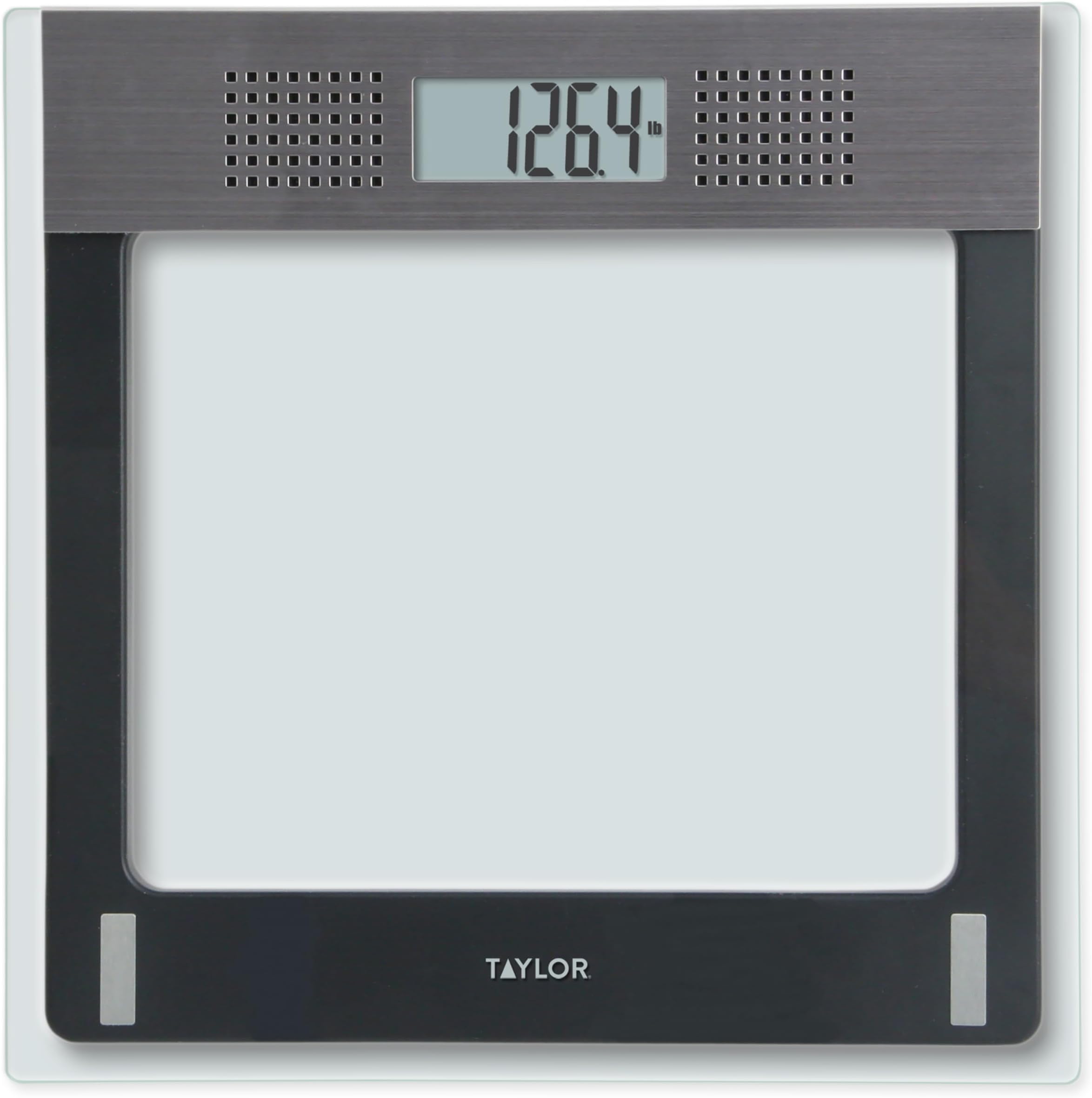 Electronic Glass Talking Bathroom Scale, 440 Lb. Capacity