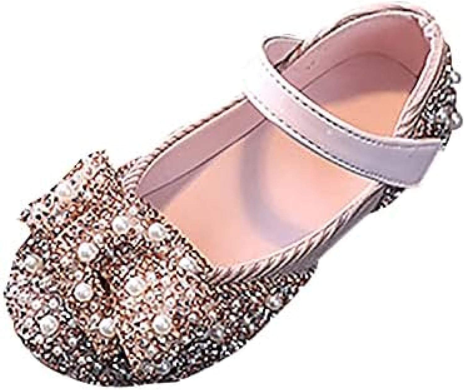 [Krastal] バレエシューズ 子供 女の子 ドレスシューズ ピアノ発表会靴 滑り止め フォーマル靴 プリンセス 靴 ガールズシ