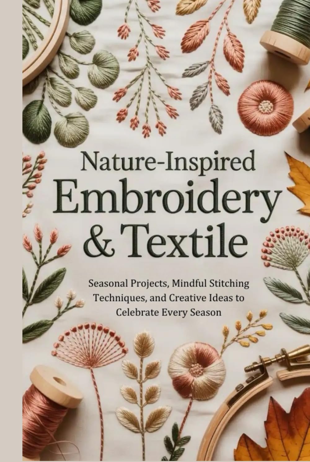 Nature Inspired Embroidery & Textile: Seasonal Projects Mindful Stitching Techniques and Creative Ideas to Celebrate Every Season