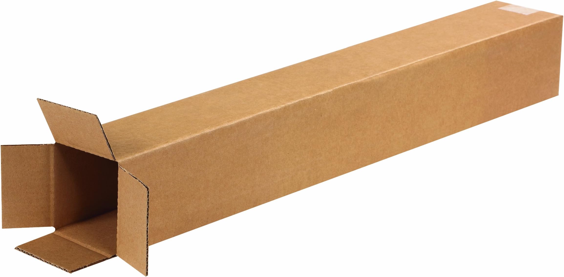 BOX USA Shipping Boxes Tall 4"L x 4"W x 28"H 25-Pack - Corrugated Cardboard Box for Moving, Mailing, Packing, Packaging and Storage
